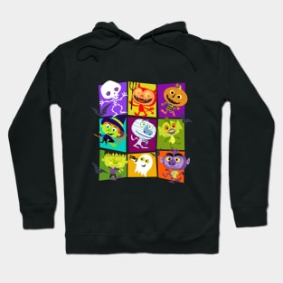 halloween monsters Hoodie